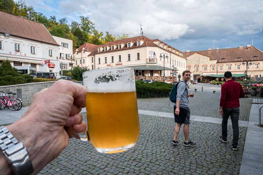 Hluboka nad Vltavou in South Bohemia