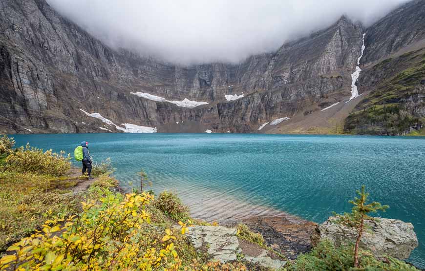 Iceberg Lake, Glacier National Park -  one of out top stops on a road trip in East Glacier