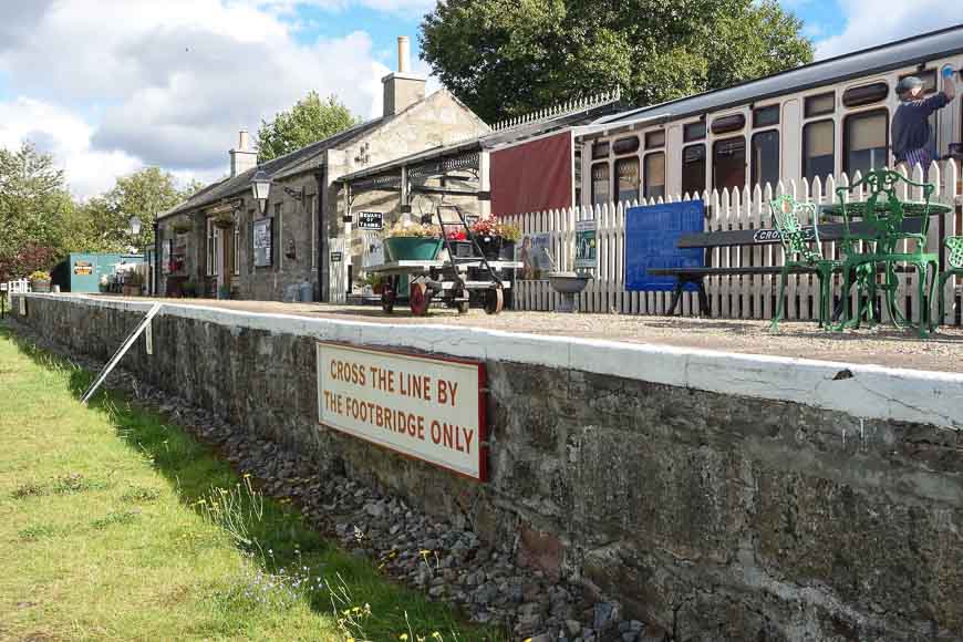 The Cromdale Railway station