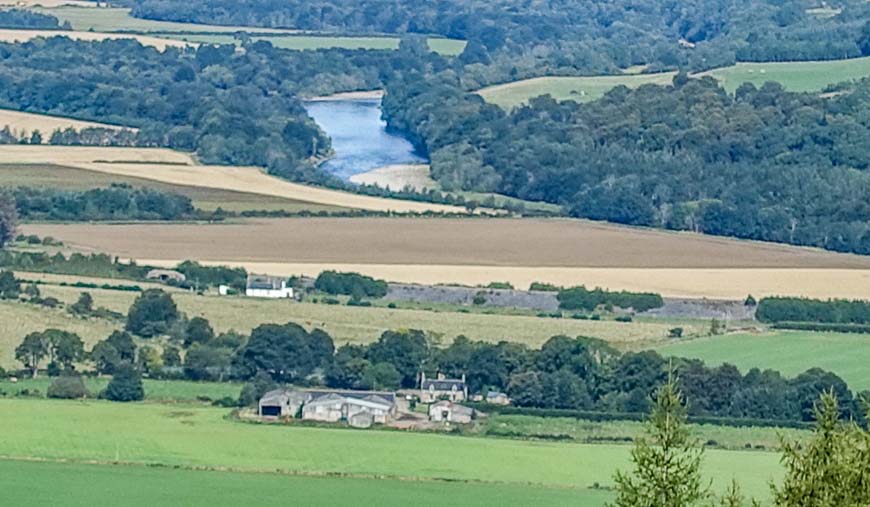 We were never far from the Spey or stone houses