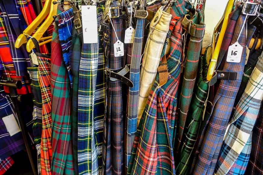 Kilts for every clan