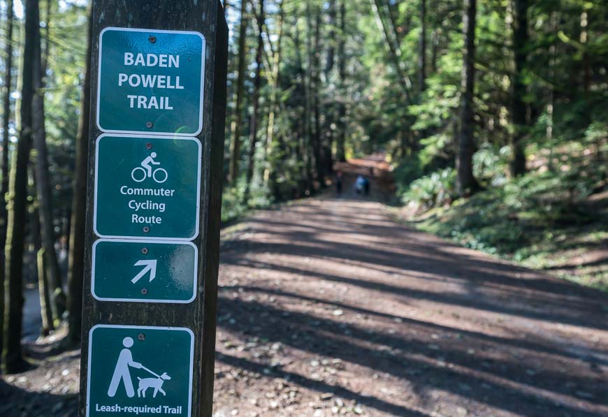 Hiking trails abound around the Cleveland Dam