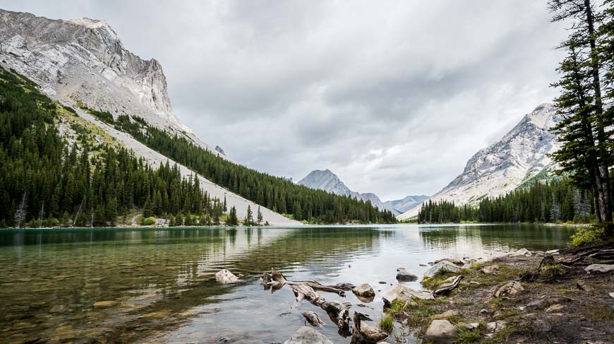 Beautiful Elbow Lake in Kananaskis Country