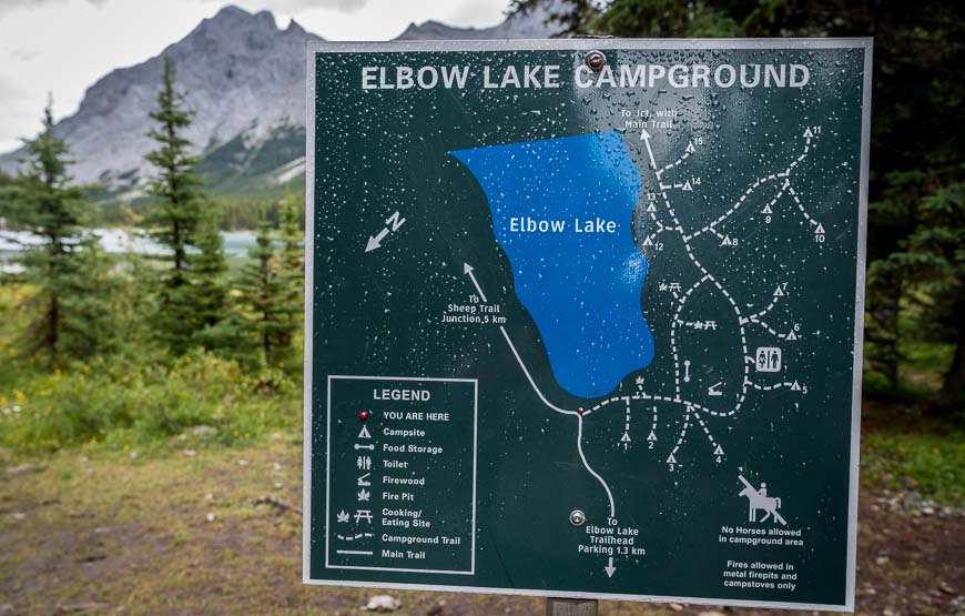 Great family camping at Elbow Lake