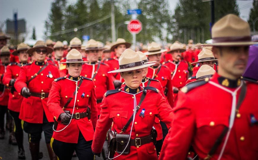 One of the interesting facts about Regina is that the RCMP trains in the city