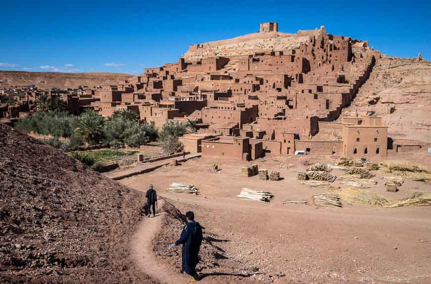 Looking across to Ait Benhaddou