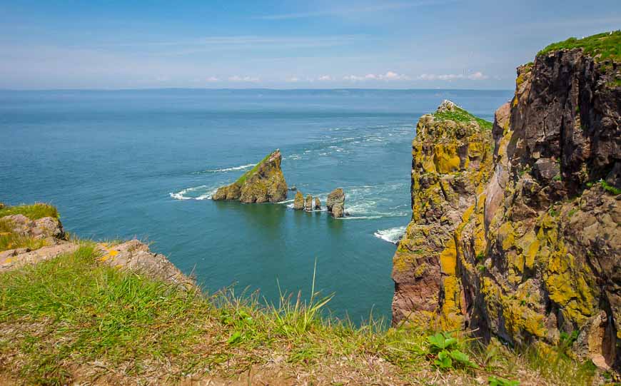 Adventures in Nova Scotia include the hike to Cape Split