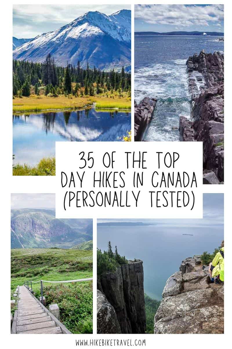 35 of the top day hikes in Canada - personally tested