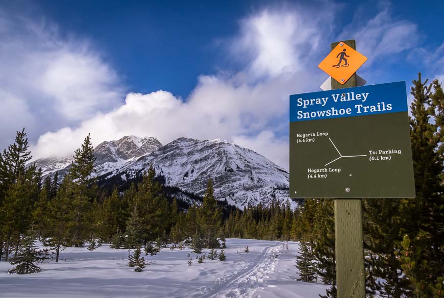 The Hogarth Lake loop trail is accessed from the same trailhead as Burstall Pass