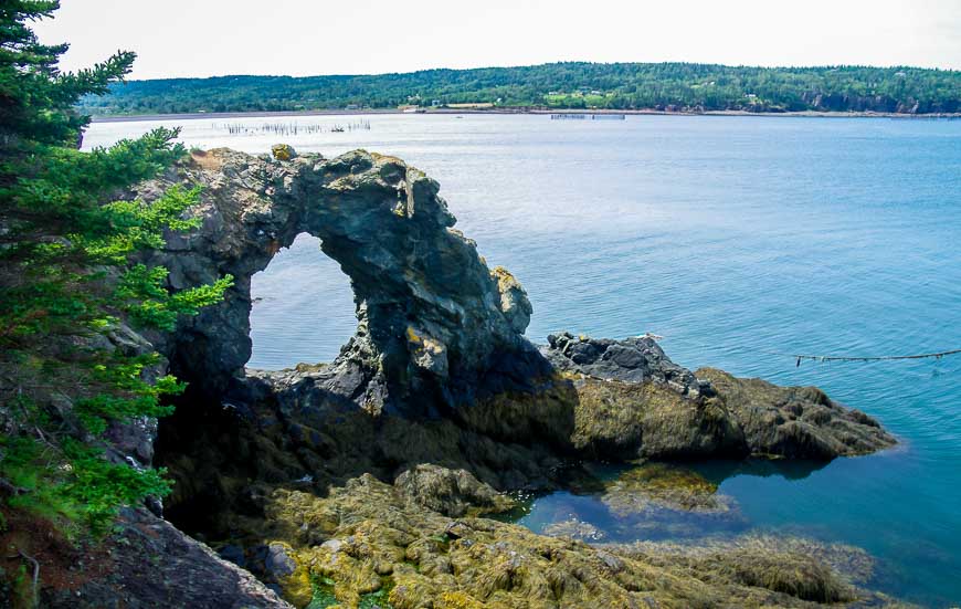 The Hole in the Wall hike on Grand Manan Island