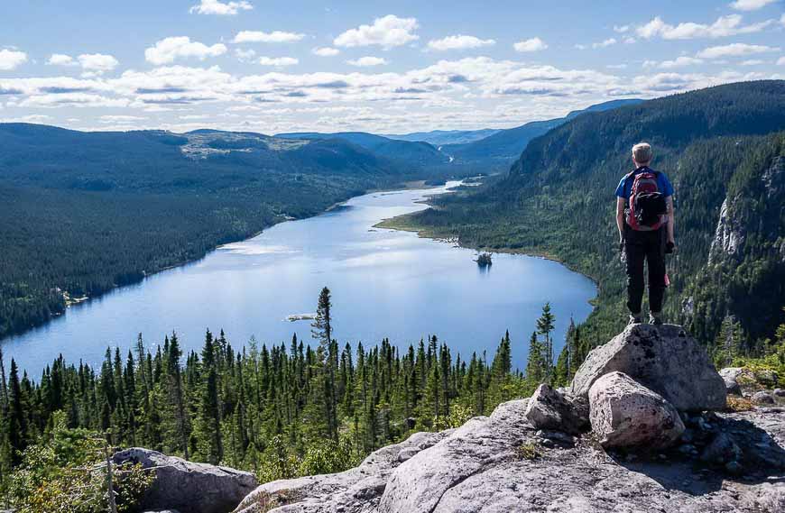 Great views & lots of blueberries on the Trail of the Summits