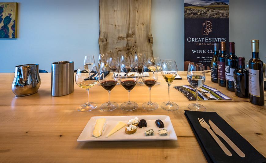 The Great Estates Wine Experience - one of the fun things to do in Penticton