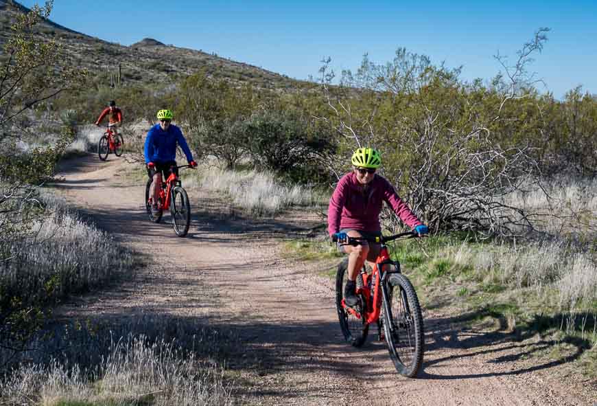 You don't have to be an expert to go mountain biking in Scottsdale