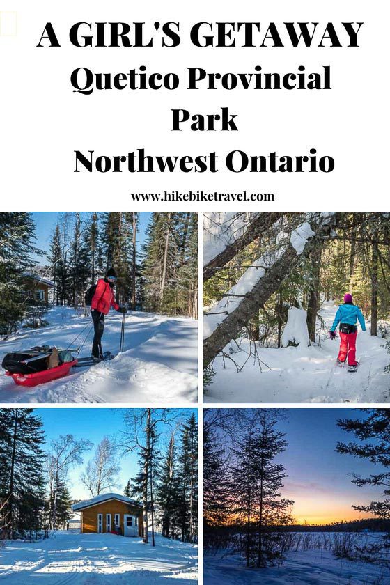 A girl's getaway to a cabin in Quetico Provincial Park, NW Ontario