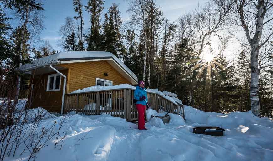 Loads of snow in February