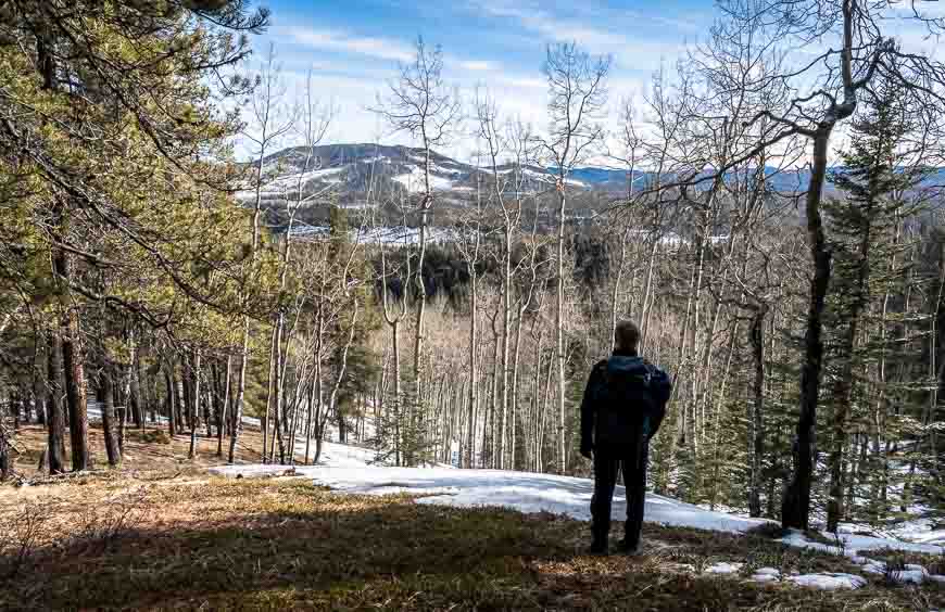 View from the Sugar Daddy trail