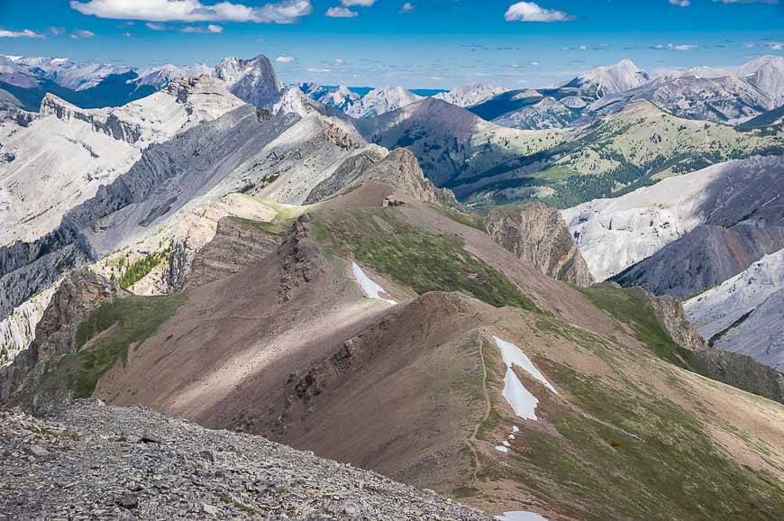 Superb views and some challenging hiking on the Opal Ridge hike