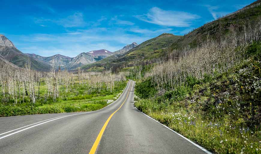 Spectacular views along the Red Rock Parkway