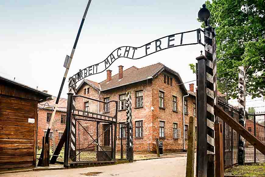 One of of your 3 days in Krakow visit Auschwitz concentration camp where you'll see the famous 