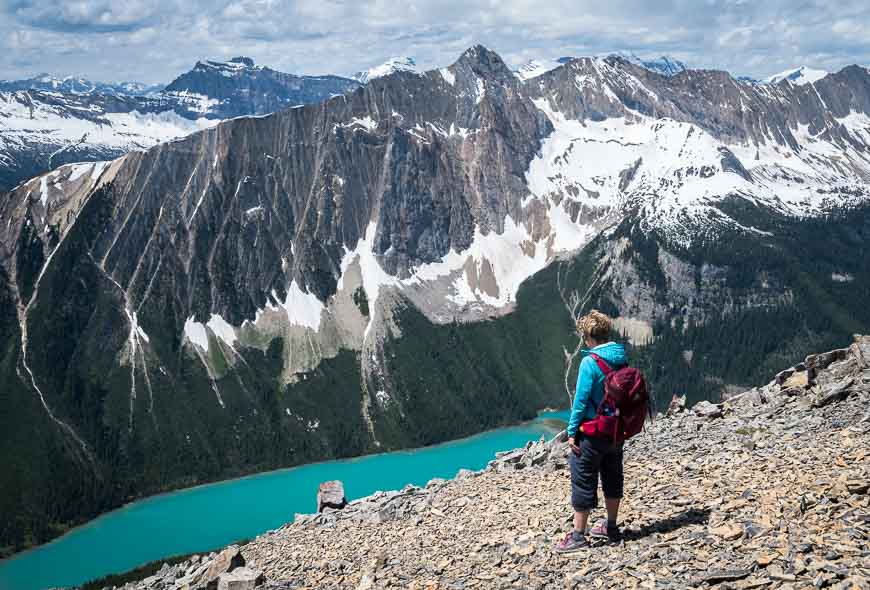 Views of Sherbrook Lake near Paget Peak