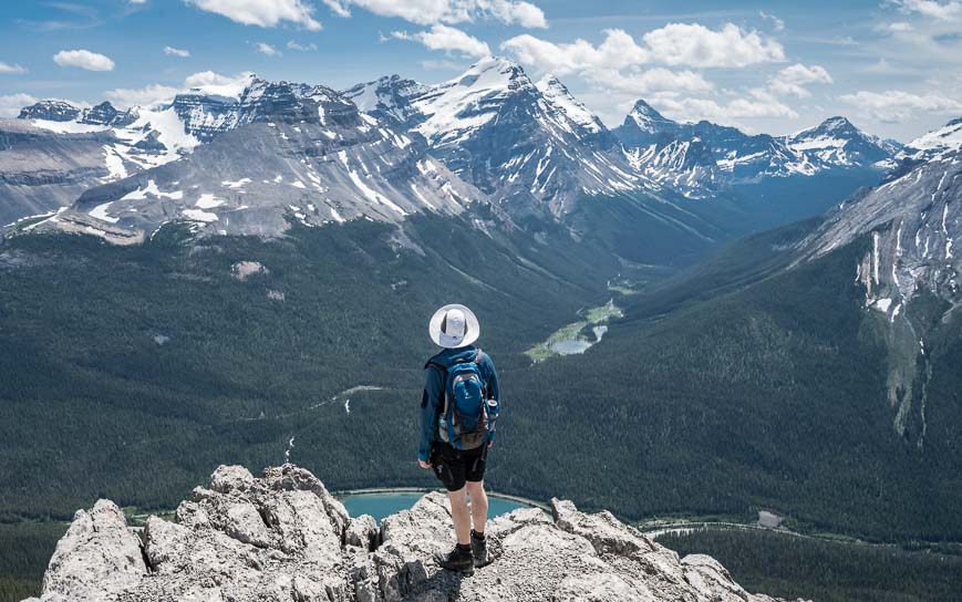 Looking towards Lake O'Hara