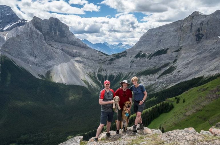 At the end of the Wind Ridge Trail