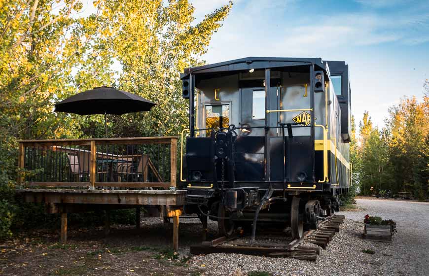 My caboose at Aspen Crossing