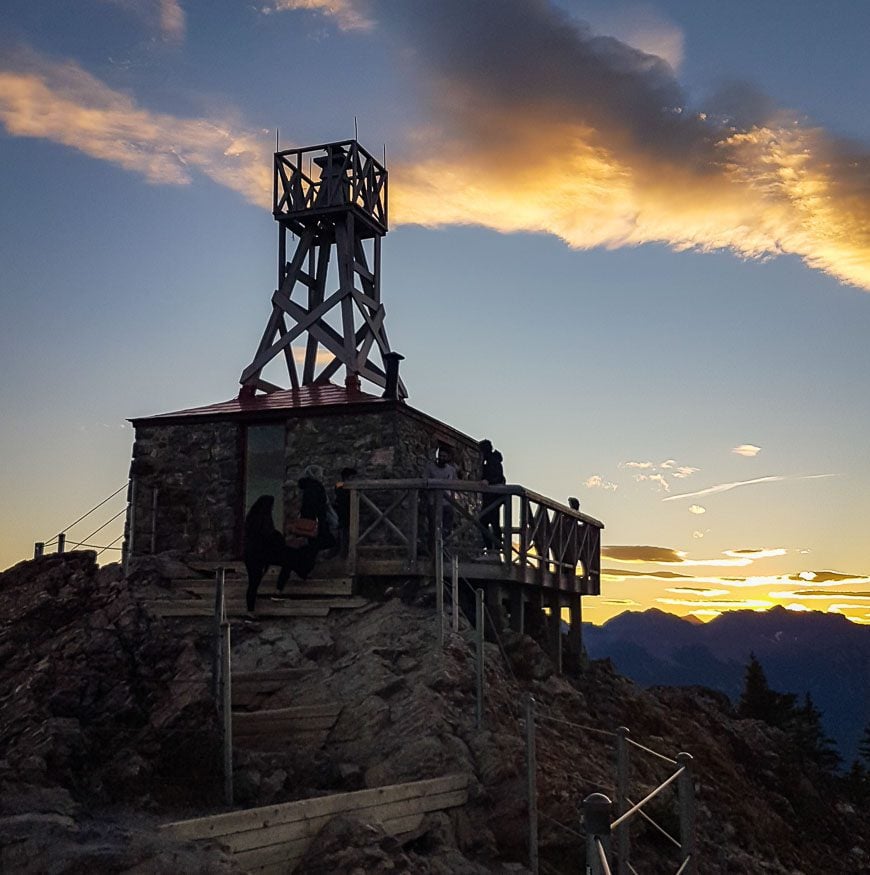 The high point - Sanson’s Peak Meteorological Observatory 