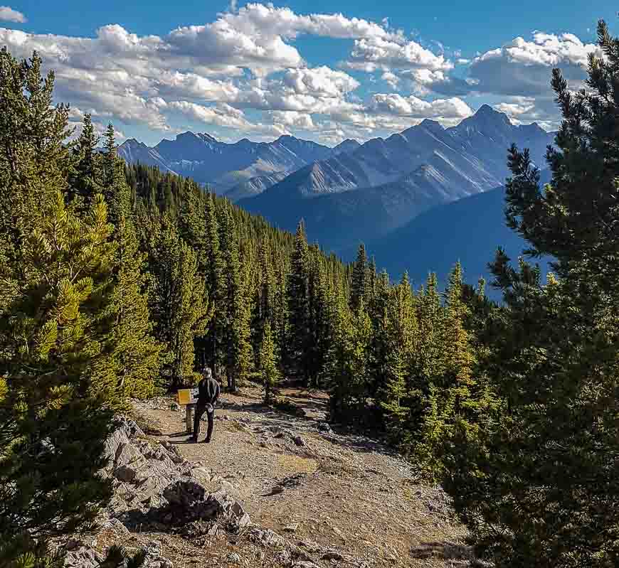 You won't find many people on the South Ridge Trail