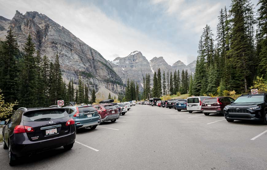 On a guided hike, parking wouldn't be your problem