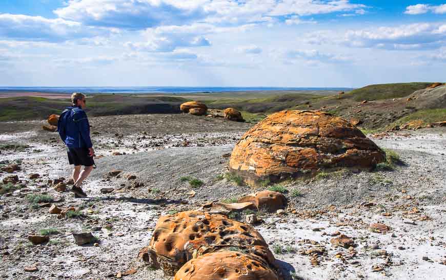 No formal trails at Red Rock Coulee