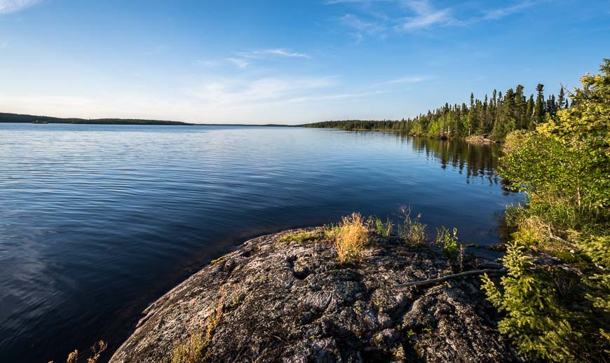 It feels like we have Canada's 9th biggest lake to ourselves