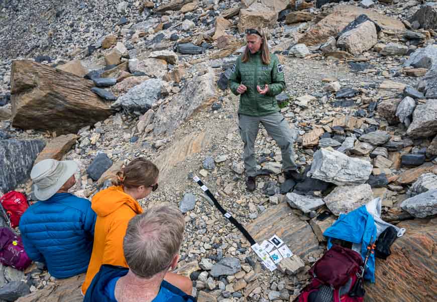 We had to guess where on a time line covering millions of years where the Burgess Shales were situated