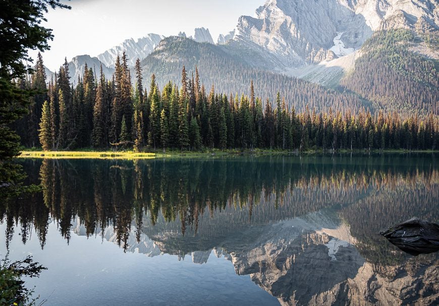 Lower Elk Lake - one of the best hikes in BC