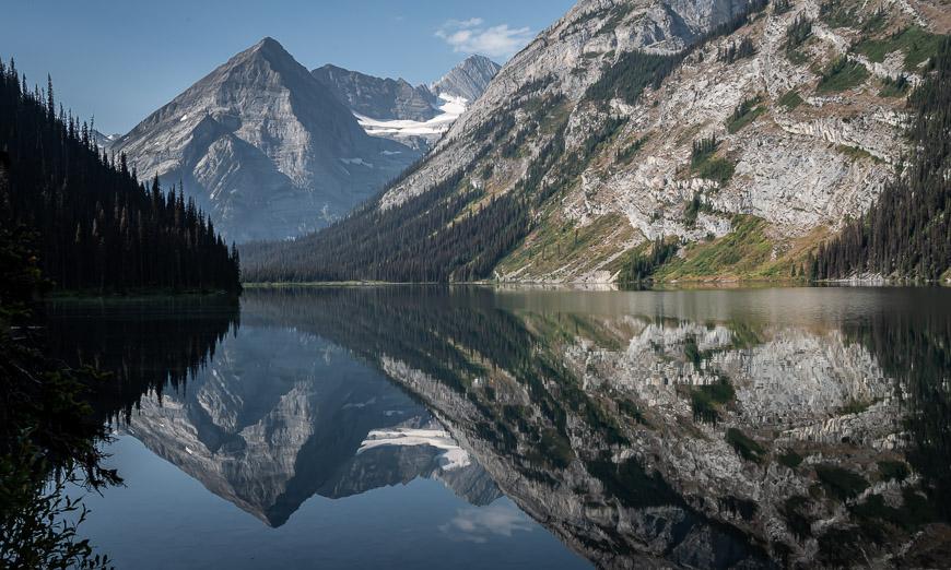 Beautiful Upper Elk Lake near Sparwood, BC