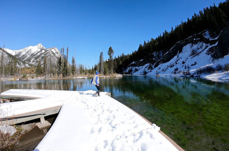 Visit the Lorette Ponds in Bow Valley Provincial Park at any time of the year