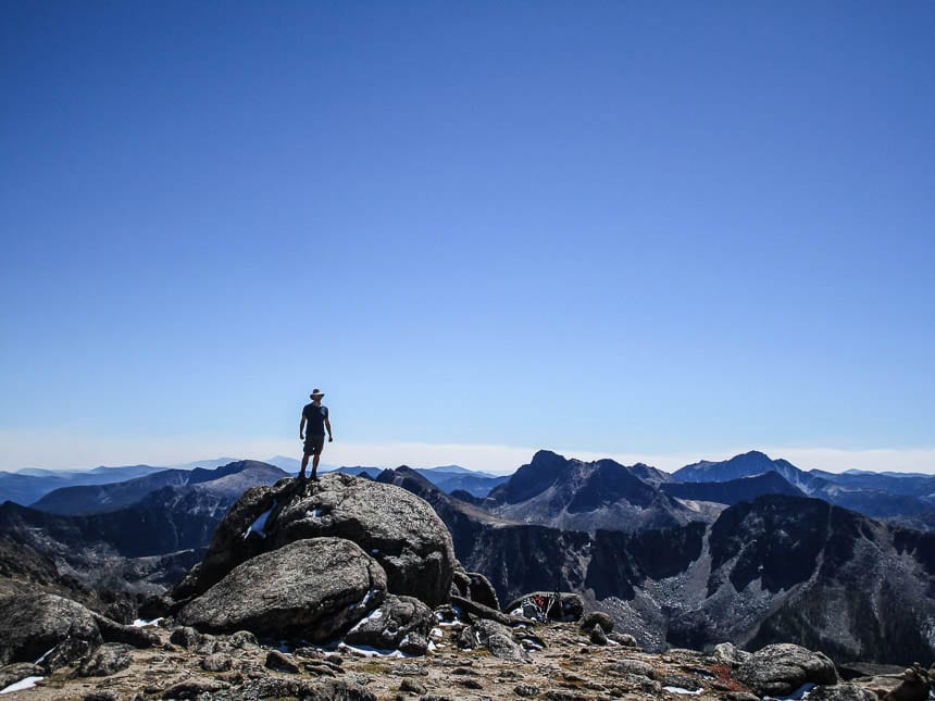 Hiking the Rim Trail in Cathedral Provincial Park