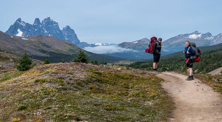 Cresting Maccarib Pass