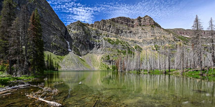 Goat Lake in Waterton Lakes National Park