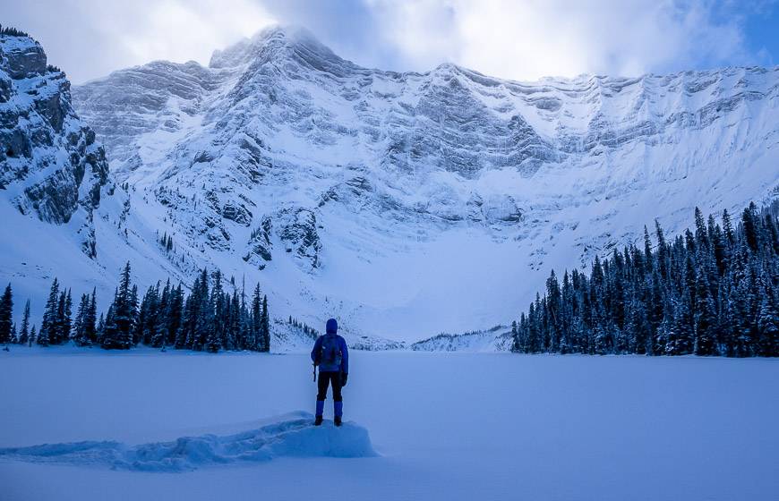 Rawson Lake in December