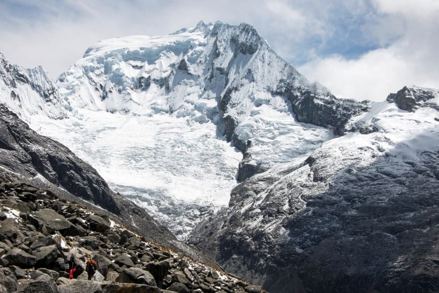 Spectacular mountains in Huascaran National Park - Photo credit: Flor Ruiz/PROMPERÚ