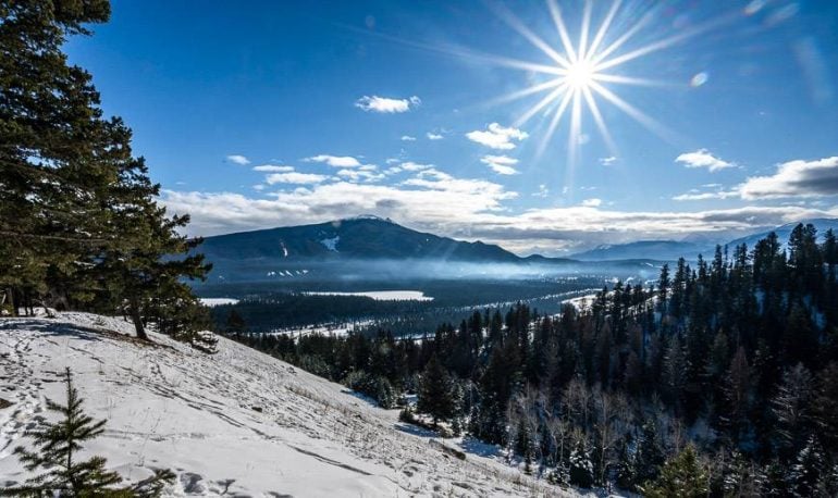 Winter in Jasper