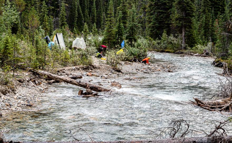 One of the beginner backpacking trips takes you to Laughing Falls