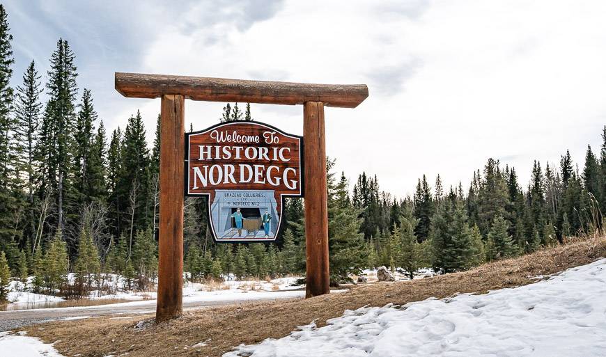 Welcome to Nordegg Alberta