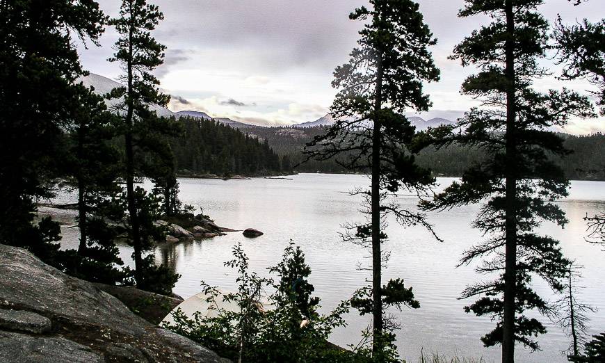 Bare Look Lake is a beautiful, quieter campsite