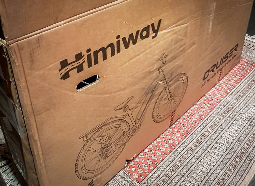 Himiway bike shipping discount time