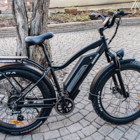 Th handsome Himiway cruiser electric fat bike