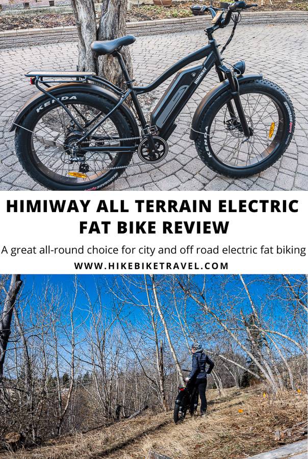 Himiway Electric Bike All Terrain Model Review Hike Bike Travel