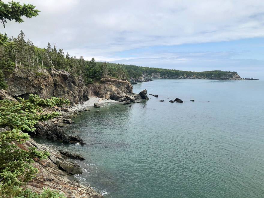 There’s no shortage of ocean views on the Split Rock trail