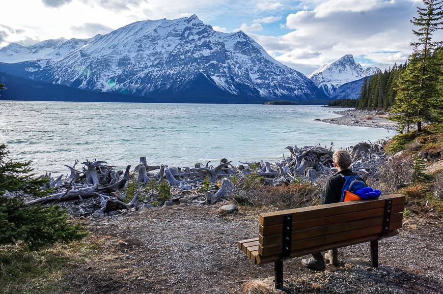 Break time on the Interlakes Trail 